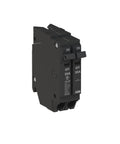Q-Line THQLT2020 Tandem Circuit Breaker 20A 1P Pair for 120 to 240V Loads, 10 kAIC, Thermal Magnetic Plug On Breaker for Load Centers and Residential Panels, Built Tough With Easy Install and Reliable Overcurrent Protection. black dual 20A tandem breaker with ON/OFF toggles