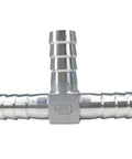 Rugged 304 Stainless Steel Hose Tail Connectors 6mm to 12mm T Type And Y Type Pipe Fitting Tail Connector 50mm Tee