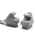 Sun Visor Clips For Cars Pack Of 2 Replacement Sun Visor Retainer Holders Durable ABS Plastic Bracket Hooks For Chevy Silverado Cruze Tahoe Gray