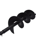 8 Inch Auger Drill Bit For Planting And Garden Beds, Post Hole Ready, Rapid Planter Compatible, 3/4 Inch Shaft, Heavy Duty Steel