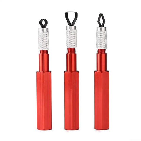 Pro Grade Floor Skiving Cutter Set For Welding Line Smoothing And Scraping With Aluminum Alloy Handles, Three Corner Smoothing Cutters, Red Finish, Durable Flooring Cutting Blade Tool For DIY And Pros, three red aluminum tools