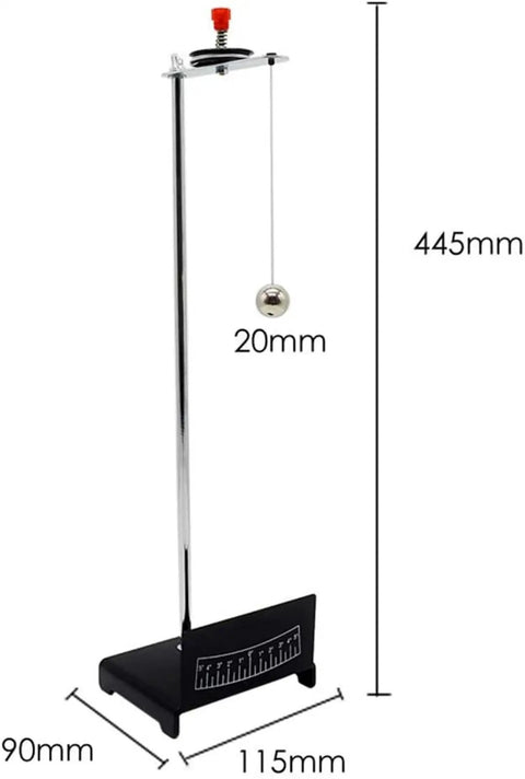 Adjustable Swing Ball Pendulum Lab Kit For Simple Harmonic Vibration Exploring Gravity Acceleration And Mechanics Measurement