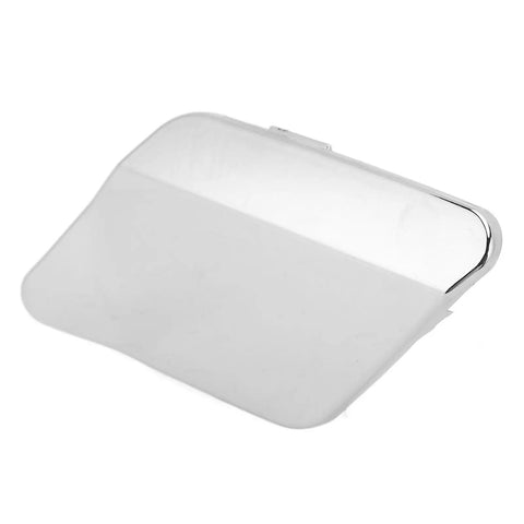 Chrome Front Tow Hook Cover For Mercedes ML350 2012-2015 Front Bumper Towing Eye Cap Replacement MB1029126 angled view