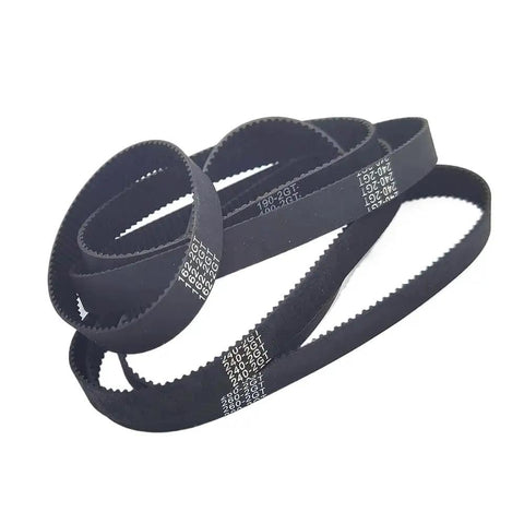 10mm Wide Timing Belt GT2 2GT 340 Length for CNC Machines and 3D Printers Built Tough Drive Belt shown in coiled form