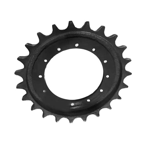 Rock Solid Sprocket For Heavy Equipment And Mini Excavator NT45, round drive sprocket with teeth and central hole for installation.