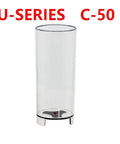 Replacement Water Tank Lid Reservoir For U Series Coffee Machines C50 D50 No Spill Easy Install No Fuss Easy Clean Refillable Water Tank Fits C50 D50 Covers Ideal Accessory For Your Home Brew Setup, shown alone with text U-SERIES C-50