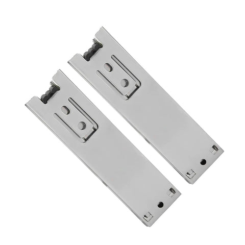 Two Pack 5 Inch Mini Drawer Slides With Full Extension And Ball Bearing Side Mount Rails For Smooth Quiet Drawer Operation, zinc-plated steel