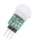 Single module from Three Pack Dope AM312 Pyroelectric PIR Motion Sensor Module For DIY Projects Low Power Infrared Detection
