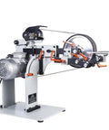 Top Tier Variable Speed Belt Sander And Knife Grinder Featuring VFD Control And Smooth Operation Badass Metalworking Rig For Professional Tool Makers 220V Durable Frame with adjustable components and heavy-duty motor.