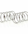 DIY Ready Stainless Steel Extension Compression Springs Kit 0.2mm Wire Diameter, 2mm Outer Diameter, 5-20mm Length, 20 Pieces Pack