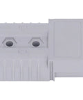 Heavy Duty Quick Connect Battery Power Plug Hella Tough 120 Amp 600 Volt Disconnector with gray flame retardant housing