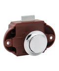 Push Button Latch Lock For RV Cabinet Drawer Door 26mm Diameter Fit 14 To 22 mm Panels Easy Install Must Have RV Gear