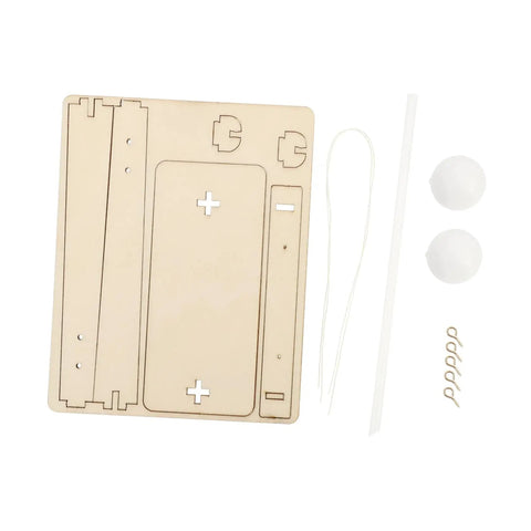 Wooden parts and tools from Hands On Physics Experiment Tools And Principle Kit For Students Real World Science Lab Set For Classroom Learning And Home Practice Perfect For Teachers And Curious Learners To Nail Core Physics Concepts