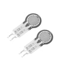 2 Pack Force Sensitive Resistor FSR Pressure Pad Sensor 20g To 2kg Range Thin Film Resistance Type Touch Sensor for switches