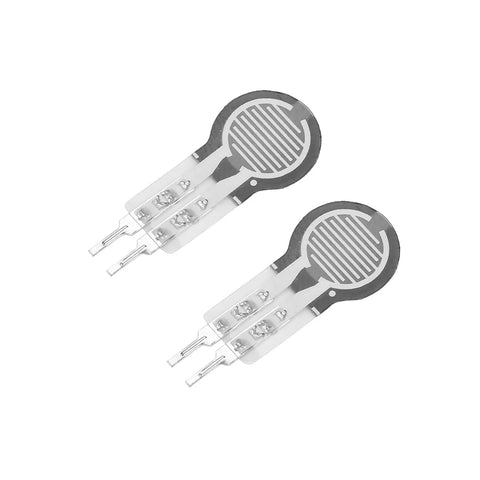 2 Pack Force Sensitive Resistor FSR Pressure Pad Sensor 20g To 2kg Range Thin Film Resistance Type Touch Sensor for switches