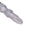 Premium Electric Double Head Screwdriver Bits Set With Cool Magnetic Collar Design For Power Drills, Hand Tools and Quick Charge Cordless Drivers Featuring Stable Structure And Wear Resistant Build For Any DIY Or Pro Job, close-up steel bit