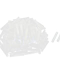 150 Piece M3x35mm Nylon Hex Standoff Spacer Kit With Female Thread Pillar Nuts For Dead Simple Install And Bulletproof Spacing On Any Pcb Project Delivering Smooth Runs And Zero Guesswork In Bright White, showing bulk nylon spacers.