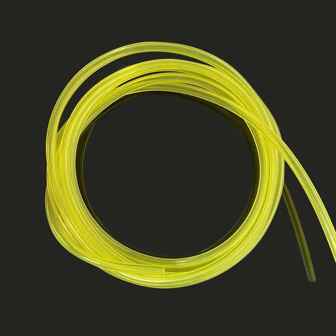Fuel Line Hose Kit For Small Engines Four Size Set 3/32 To 3/16 In, yellow coiled tube for Poulan Craftsman chainsaw trimmer