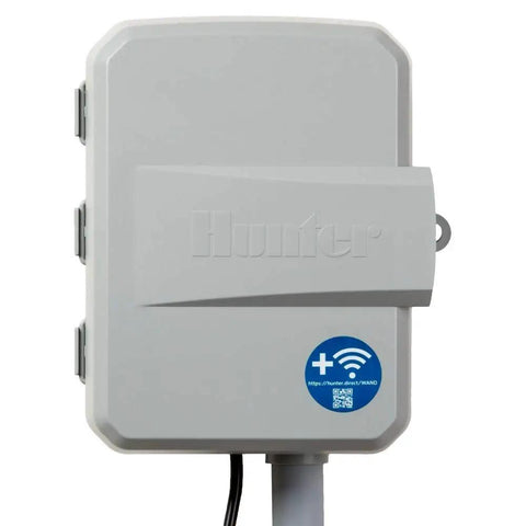 Front view of 14-Station Outdoor Sprinkler Controller With Wi-Fi Smart Irrigation System Hydrawise Compatible Weather Based Scheduling