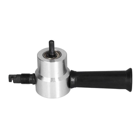 Double Head Metal Cutting Drill Attachment With 360 Degree Adjustable Handle for cutting iron, stainless steel, aluminum, and copper