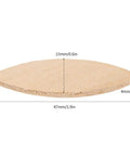100 Piece Wood Biscuits Kit For DIY Woodworking Joinery Beech Dowel Pins showing biscuit size 47x15x4mm with measurements