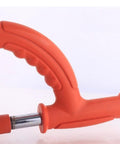 Heavy Duty Electric Paint Sprayer And Compact Mortar Gun handle close-up with ergonomic grip for comfortable use