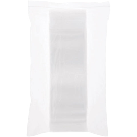 4 By 10 Inch 6 Mil Zipper Reclosable Bags Heavy Duty Clear Poly Storage Bags Food Safe Pack Of 500 Ideal For Snacks And Small Parts Bulk Organizer Reusable Durable Poly Bags