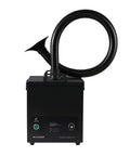Three Stage Soldering Fume Extractor with HEPA and activated carbon filters, featuring flexible hose and control panel, 135W