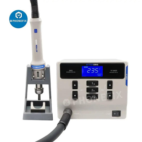 Lead Free 1000W Hot Air Soldering Station With Digital Display For PCB Chip Welding And Mobile Phone Repair 110V Rework Tool Unit