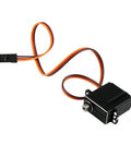 Killer 11Kg Digital Servo With Coreless Motor And Metal Gears For Rc Rides, black servo body with wires.