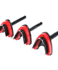 Pro Grade Belt End Cutter Punch Set V Type Leather Tool Kit For Belt Straps Three Size Options S M L DIY Leather Craft Punches