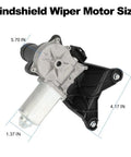 Direct Fit Rear Wiper Motor For Cadillac Escalade And ESV 2007 To 2014 Plus Chevrolet Suburban 1500 size dimensions