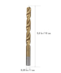 Ditch The Old Bits And Grab This Sick 19pc Set Of Cobalt Steel Twisted Drill Bits That Crush Metal Like Beer Cans For Super Fast And Easy Industrial Drilling Projects Today 5.11 in drill bit