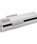 Rock Solid Linear Module Stage Featuring A Buttery Smooth 20mm Ballscrew Rail And High Precision Linear Guides For Nema 32 in a sleek aluminum design.