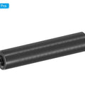 Black M3 aluminum standoff spacer, 25mm long hollow cylinder with internal threads, 6-pack