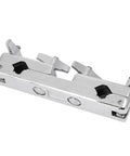 Heavy Duty Drum Set Clamp Holder For Cowbell Bracket silver metal mount