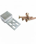 Heavy Duty Iron Sofa Spring Clip Connector For Reattaching Loose Coil Springs To Frame Rails Durable Silver Furniture Repair Hardware with screws