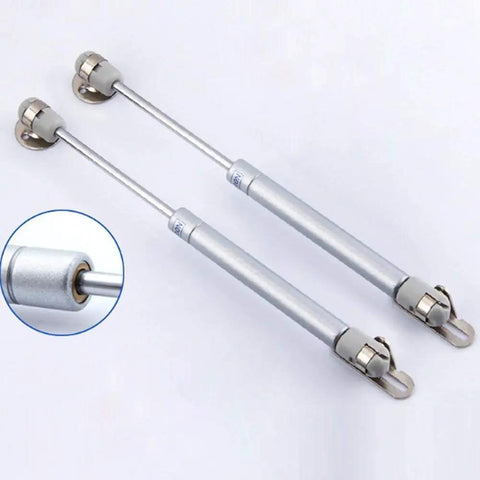 Two Pack 18 Lb Heavy Duty Hydraulic Gas Strut Lift Supports For Cabinets And Kitchen Cabinet Doors 80 N Load 7 Inch Closed Length