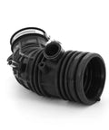Front view of Honda Accord Air Intake Hose Direct Fit Drop In Replacement For 2003 To 2007 2.4L 17228 RAA A00 696739 in black rubber