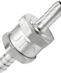 8mm fuel check valve for gasoline diesel oil water applications, aluminum alloy, high temperature design for durability and performance