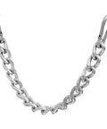 Silver CS200 Curb Chain With Clips For Horses Keeps Your Bit Steady During Rides Durable Horse Tack Easy Clip On Curb Chain