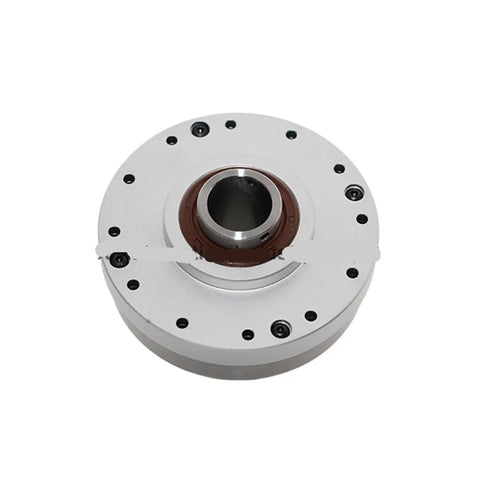 Built Tough Industrial Robot Hollow Harmonic Reducer delivering slick 1 to 120 reduction ratio precision servo motor drive gears.