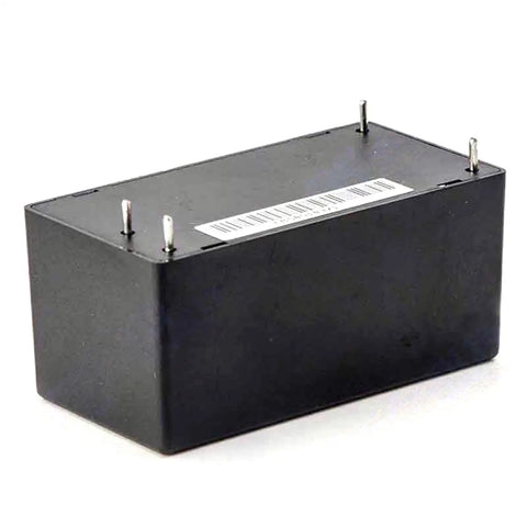 Heavy Lifter 12V Ac Dc Power Supply 15W Single Output With Compact Pcb Mount, black power supply brick for industrial use.