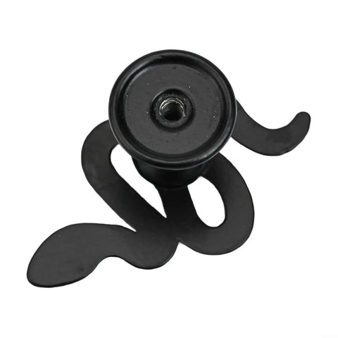 Snake Shaped Drawer Pulls Zinc Alloy Dresser Handles With Animal Theme Cabinet Knobs for Furniture Hardware Vintage Bronze Black Finish