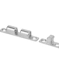 Heavy Duty 316 Stainless Steel Door Catch With Wall Protection For Boat Cabinet And Rv Motorhome Cupboards, polished finish.