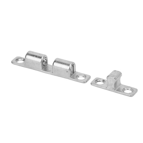 Heavy Duty 316 Stainless Steel Door Catch With Wall Protection For Boat Cabinet And Rv Motorhome Cupboards, polished finish.