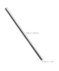 Get Your Bumper Fixed With This Ultimate 100 Pc Set Of Black Pp Plastic Welding Rods length 7.86 in for car bumper repair.
