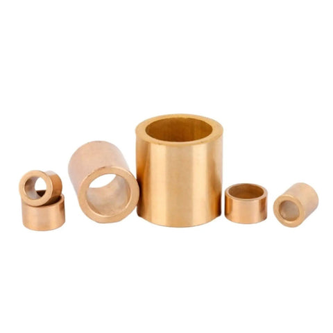 10 Pack Brass Bushing Set 6mm ID Powder Metallurgy Oil Bearing Copper Bushing Wear Resistant Guide Bushing 6x10x16mm