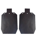 AR500 3/8 Inch Steel Shooting Target Gong Laser Cut for Durable IDPA Practice Two 12 by 20 Inch Panels With Dual 5/8 Inch Mounting Holes