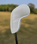 9 Pcs PU Club Head Covers For Irons And Putters With Large Digital Number Design For Easy Identification on golf course